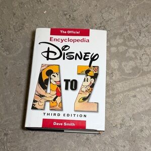 Disney A to Z Third Edition - Red, Black, White encyclopedia
